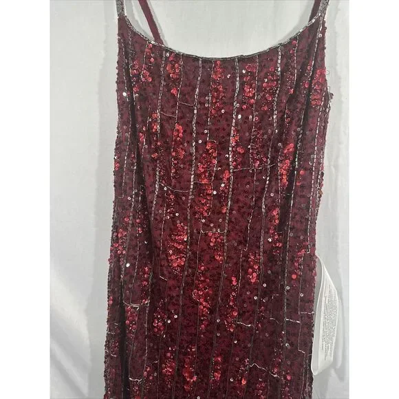 princess polly baby blue dress Red Satin Slip Dress Long Elegant Modal Satin Slip Dress main image 0